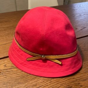 Coach hat size M/L, pink, never worn!